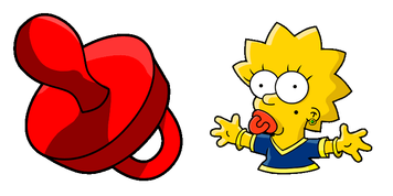 The Simpsons: Maggie Cursor Pack