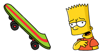 The Simpsons: Bart Cursor Pack