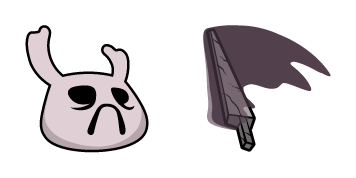 Hollow Knight Grey Prince Zote & Nail Cursor Pack