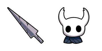 Hollow Knight The Knight & Old Nail Cursor Pack