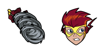 Teen Titans Kid Flash Animated