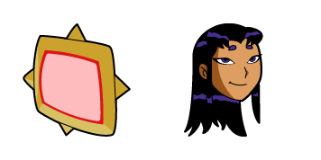 Teen Titans Blackfire & Jewel of Charta Cursor Pack