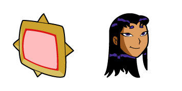 Teen Titans Blackfire & Jewel of Charta cute cursor