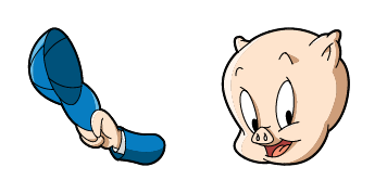 Looney Tunes Porky Pig Cursor Pack