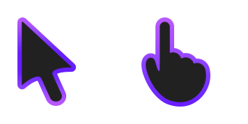 Black & Purple Stroke Gradient Animated