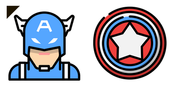 Captain America Cursor Pack