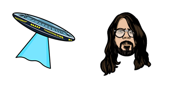 Paquete de Cursores Dave Grohl & UFO