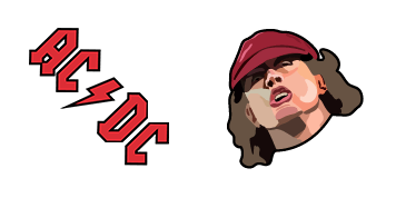 Paquete de Cursores AC/DC Angus Young & Logo