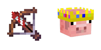 Pack de curseurs Dream SMP Technoblade & Enchanted Crossbow