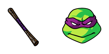 Pack de curseurs TMNT Donatello & Stick