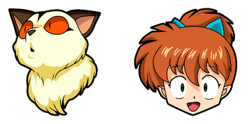 InuYasha: Shippo and Kirara Cursor Pack