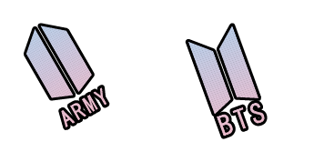 Pack de curseurs BTS Army Logo