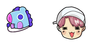 BTS J-Hope & Mang Cursor Pack