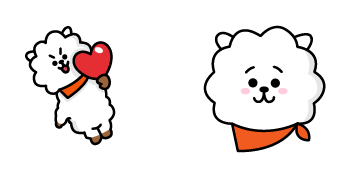 BTS BT21 RJ & Heart Cursor Pack