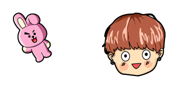 BTS Jungkook & Cooky Cursor Pack