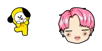 BTS Jimin & Chimmy Cursor Pack