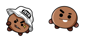 BTS BT21 Shooky Cursor Pack