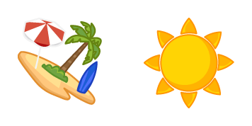 Summer Beach Cursor Pack