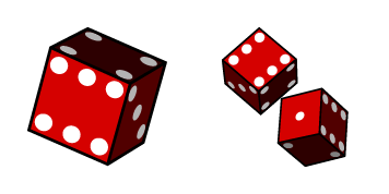 Dice Cursor Pack