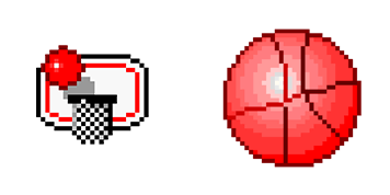 Paquete de Cursores Windows 95/98 Basketball Hoop & Ball