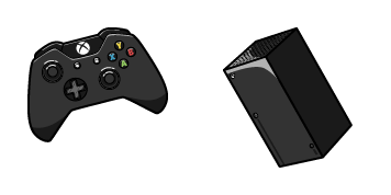 Xbox Series X & Controller cute cursor