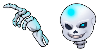 Undertale: Sans the Skeleton Cursor Pack