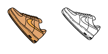 Nike Air Force 1 Animated