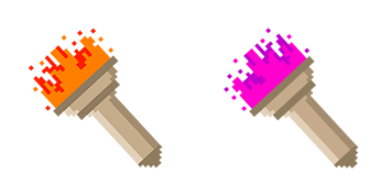 Torch Pixel Animated