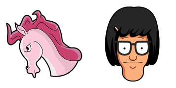 Tina Belcher Cursor Pack