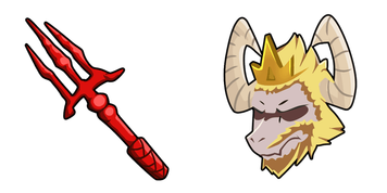 Asgore Dreemurr Cursor Pack