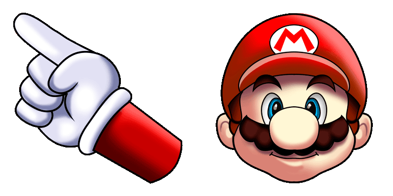 Mario cute cursor
