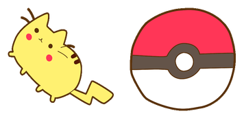 Pack de curseurs Pusheen: Pikachu