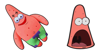 Surprised Patrick Cursor Pack