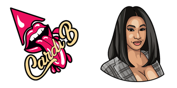 Cardi B Cursor Pack