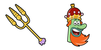 Paquete de Cursores SpongeBob: King Neptune