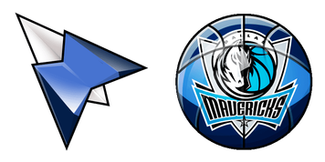 Pack de curseurs NBA: Dallas Mavericks