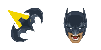 Angry Batman cute cursor