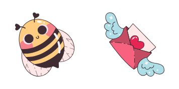 Kawaii Enamored Bee