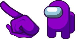 Among Us Purple Character