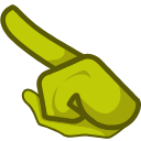 Among Us Shrek Character arrow cursor