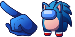 Among Us Sonic Character