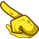 Spongebob Character arrow cursor