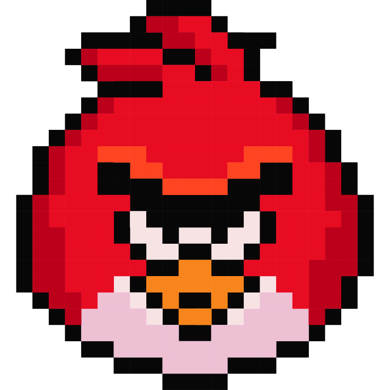 Angry Birds Pixel arrow cursor