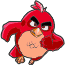 Angry Birds Red hand cursor