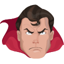 Angry Superman hand cursor