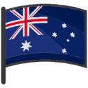 Australia hand cursor