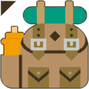 Backpack and tent arrow cursor