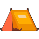 Backpack and tent hand cursor