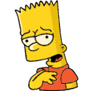 Bart Simpson hand cursor