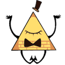 Bill Cipher hand cursor